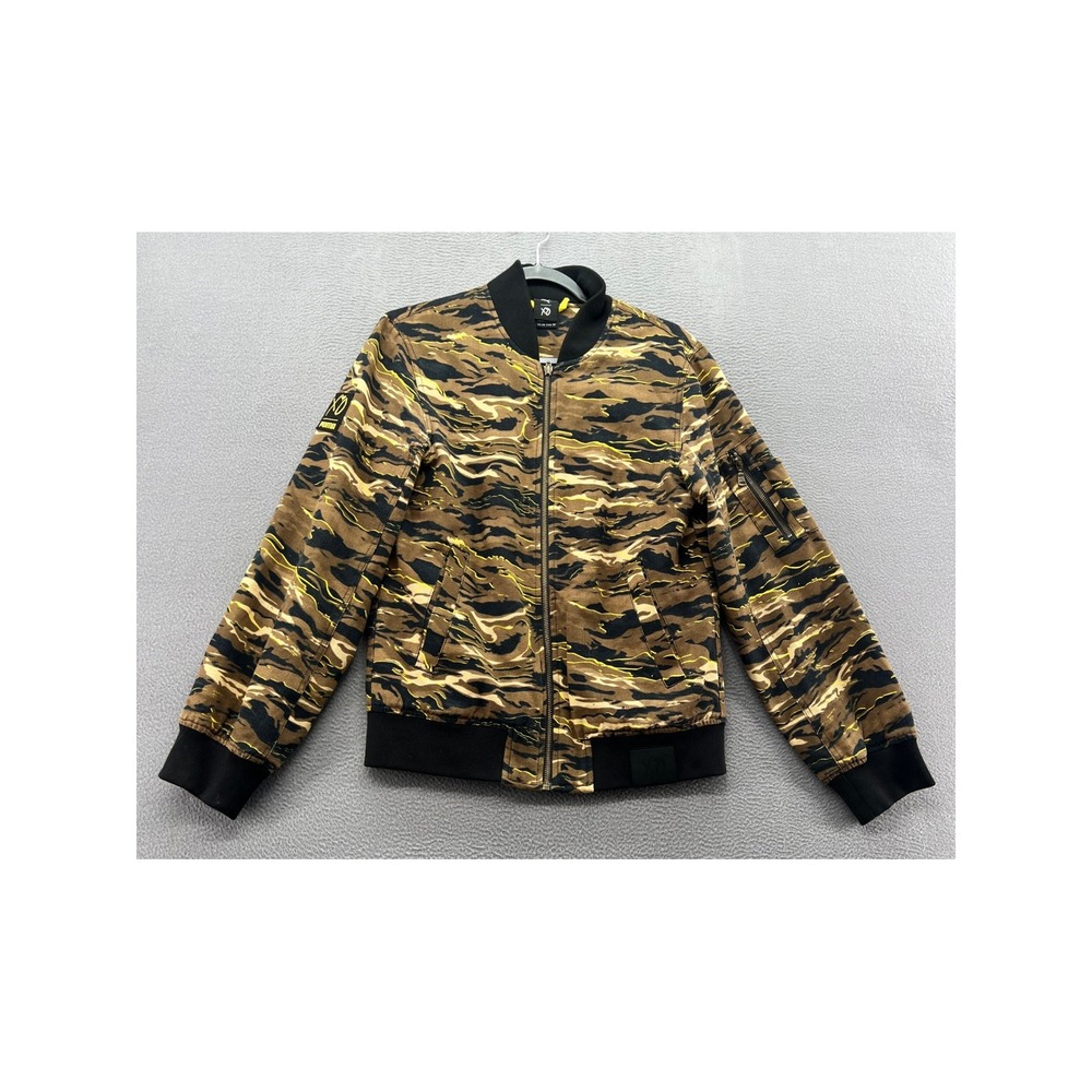 Puma x XO The Weekend Camo Tiger Bomber Jacket Womens XS